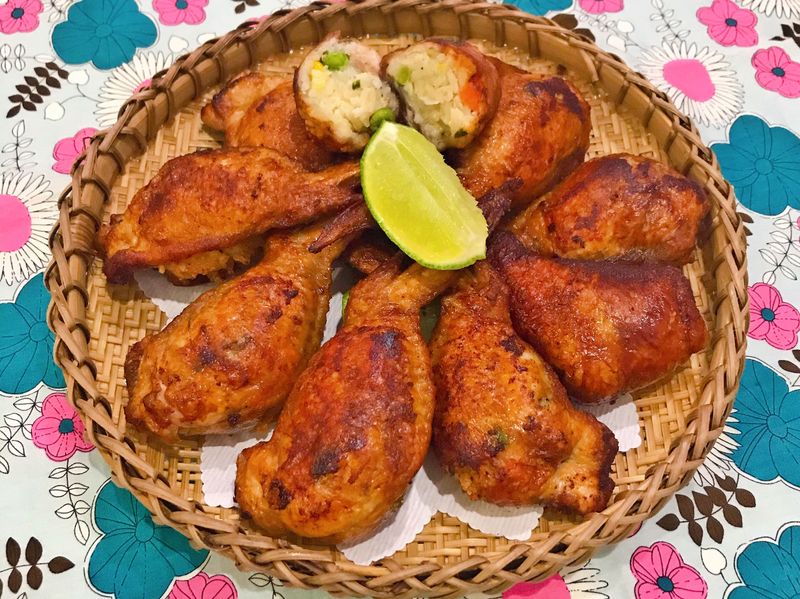 雞翅鑲飯