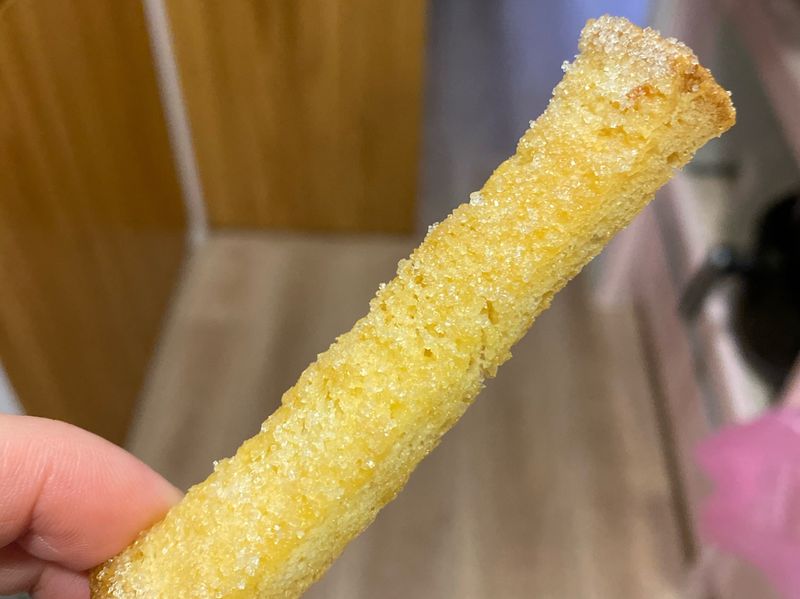 吐司變身～奶油酥條！
