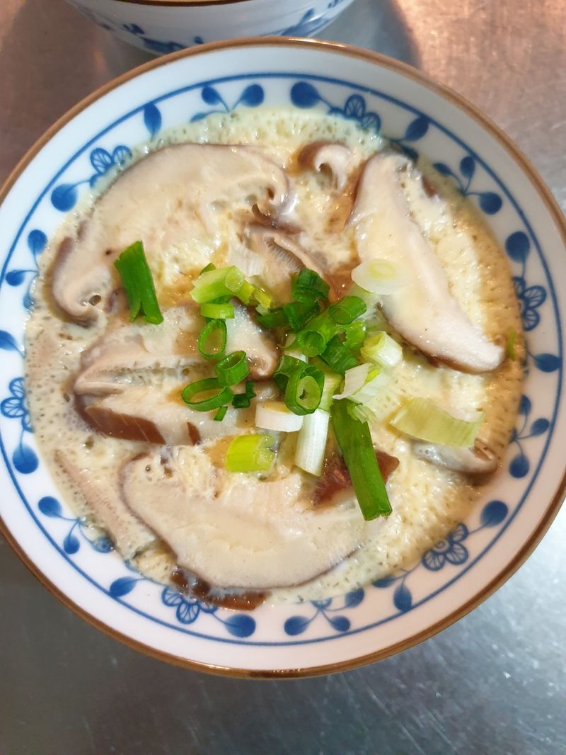 鮮菇蒸蛋