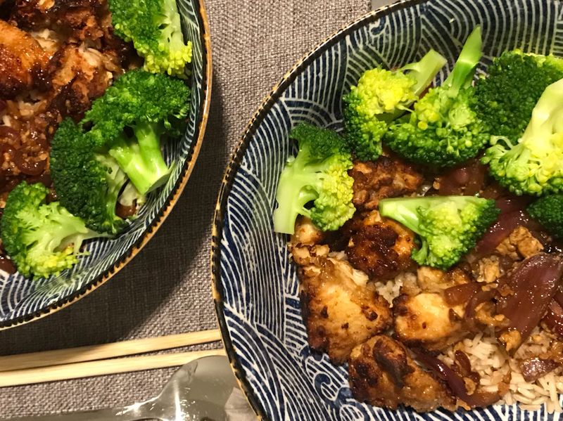 (低脂.雞胸)親子丼