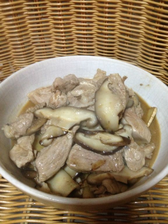 麻油菇菇腰內肉