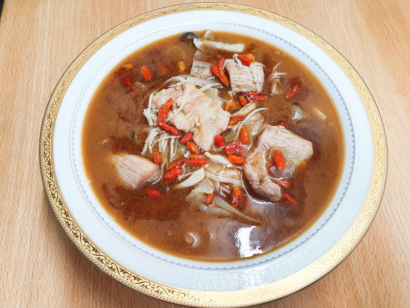 蔴油松阪豬