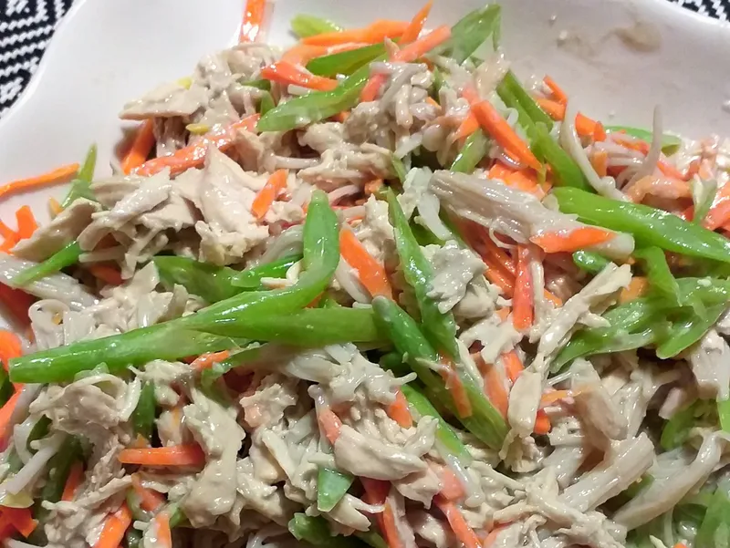 清冰箱料理~乳香雞絲(豆腐乳)