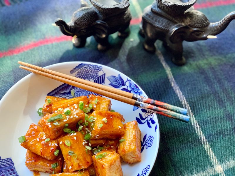 蒜蓉辣椒豆腐