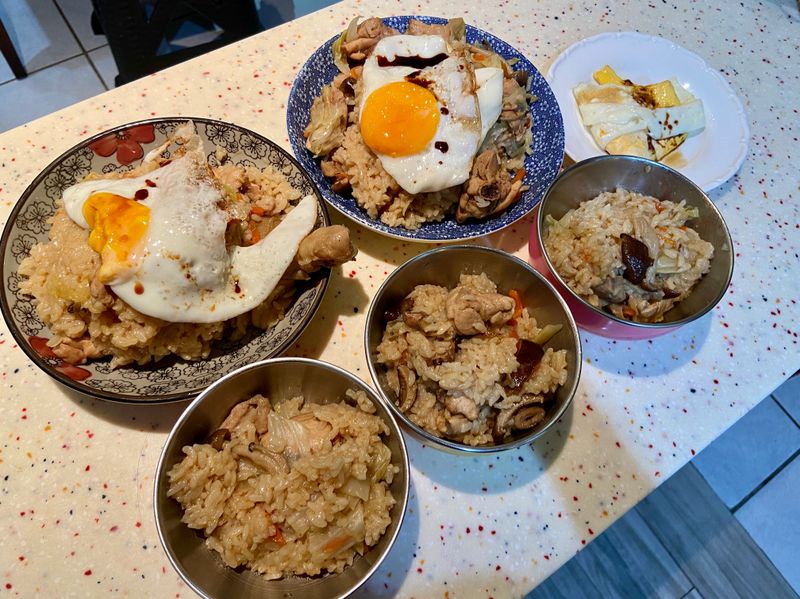 麻油雞飯