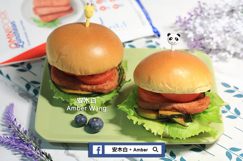 南瓜餐肉漢堡
