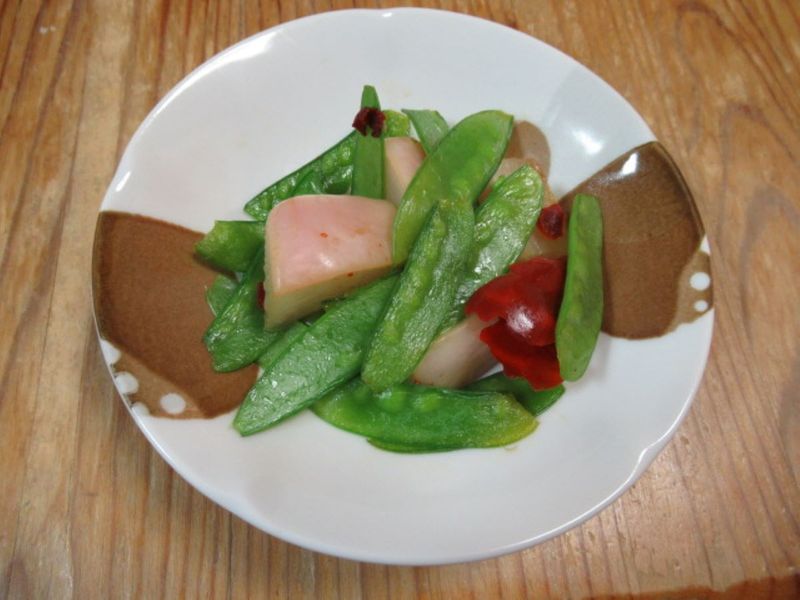 香辣荷蘭豆蘿蔔