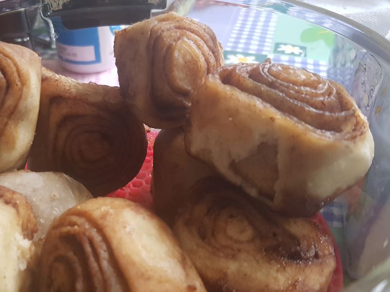蒸懶人肉桂捲