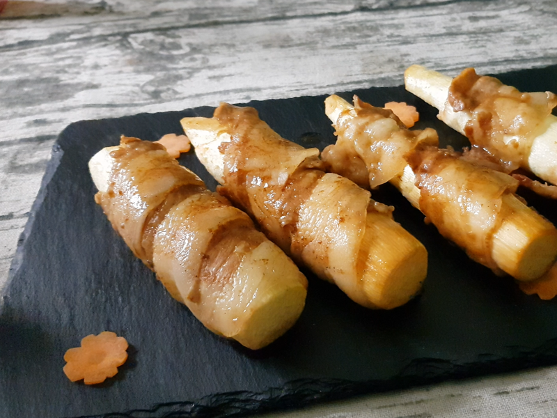 醬燒豚肉筊白筍