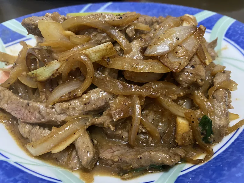 黑胡椒牛柳