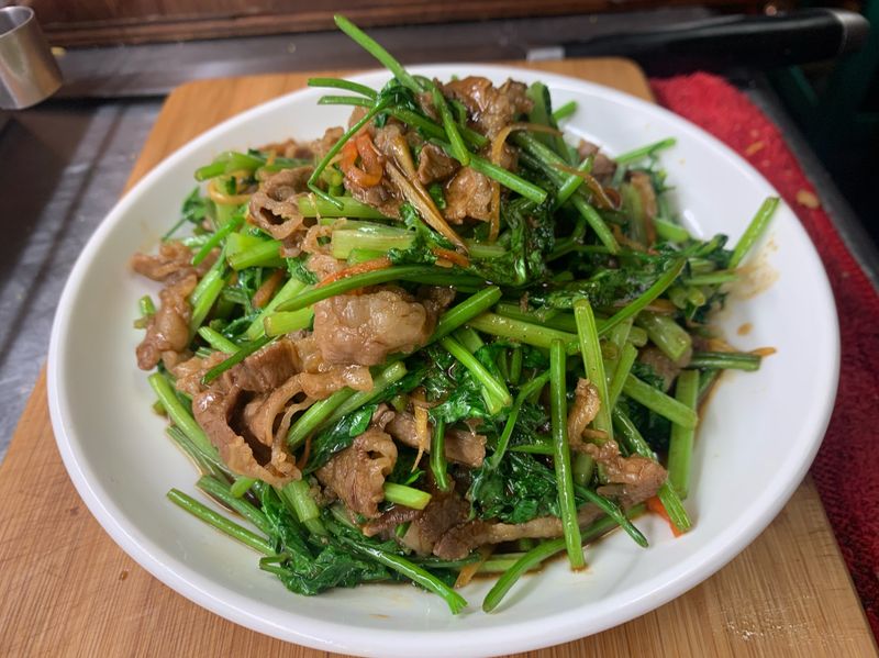 香根牛肉(家庭快速版)