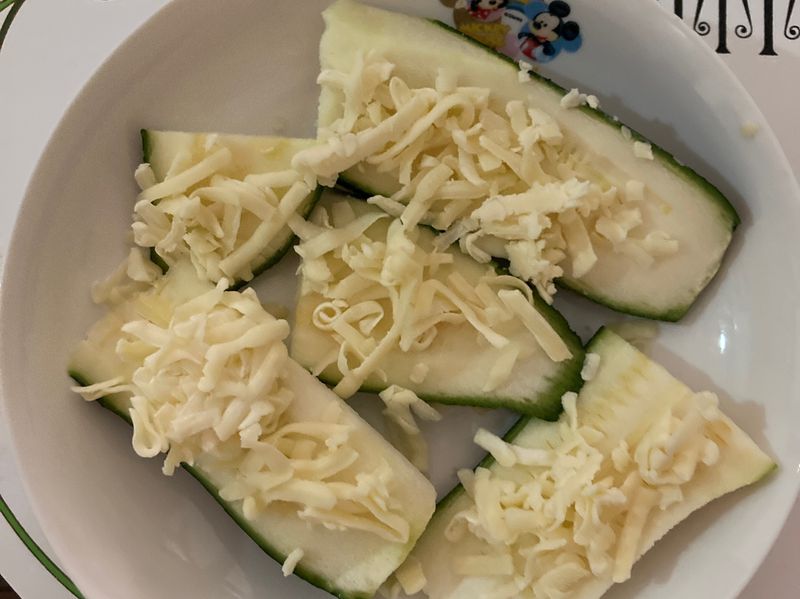 簡易烤櫛瓜