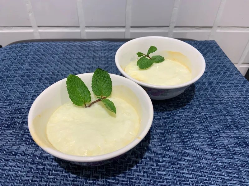鮮奶燉蛋白（氣炸鍋版本）