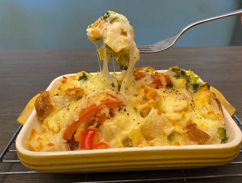 焗烤馬鈴薯蔬食烘蛋