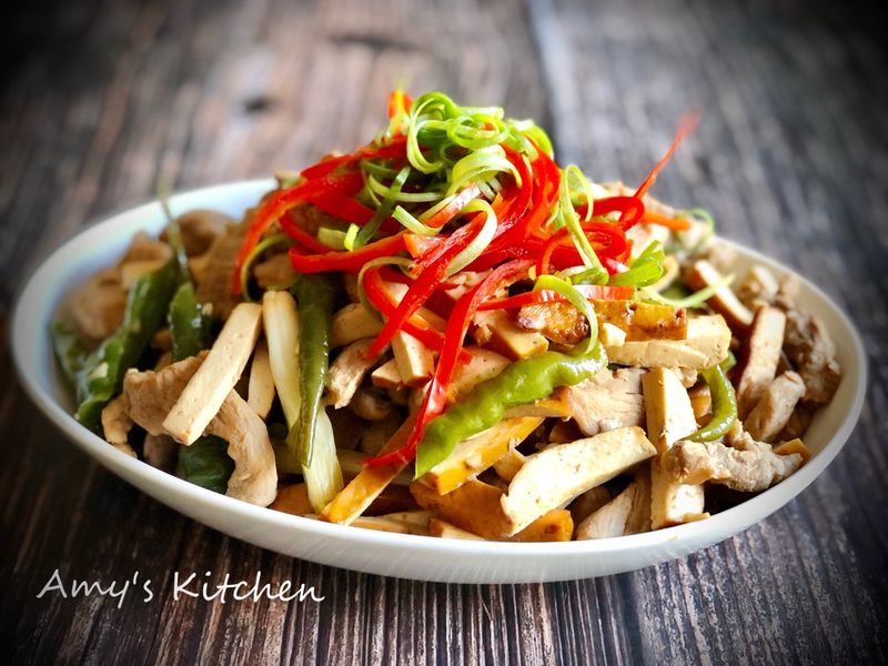 青龍豆干肉絲