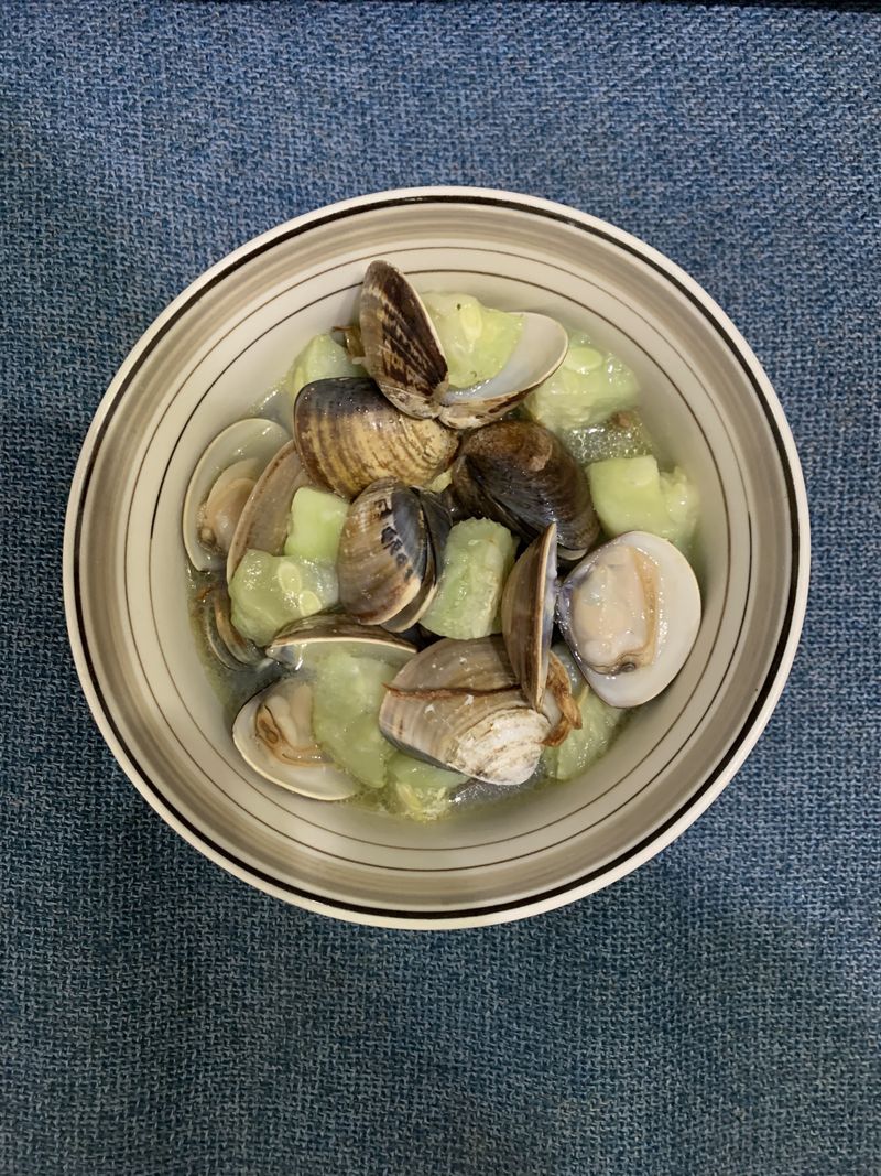 蛤蜊奶油絲瓜