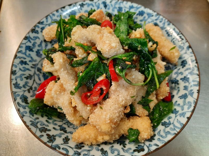 塔香椒鹽魚柳