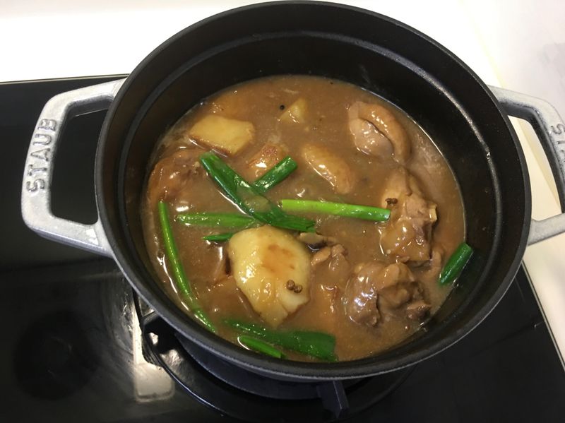 飯記得多煮一點~黃燜雞