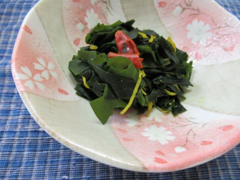 雙薑蝦醬海帶芽