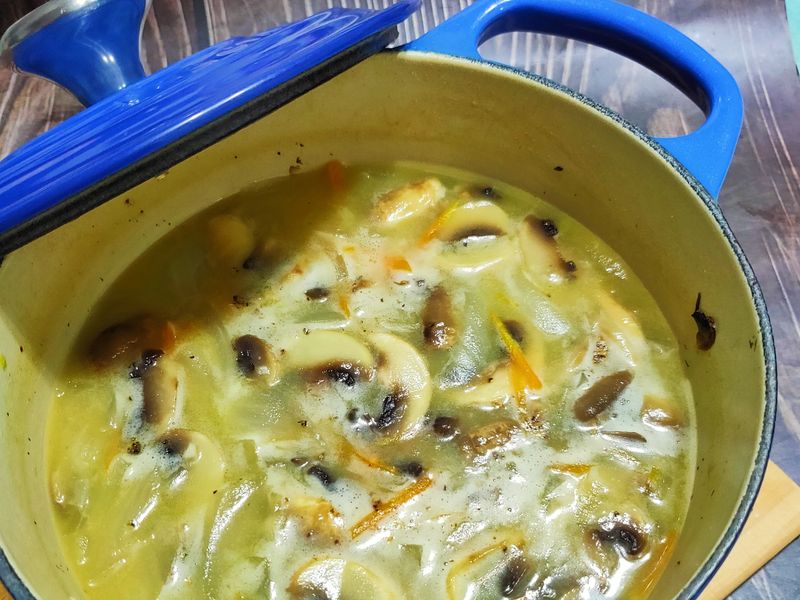lanni 洋蔥蘑菇奶醬湯