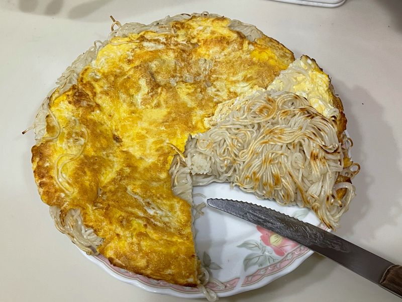 蛋煎麵線