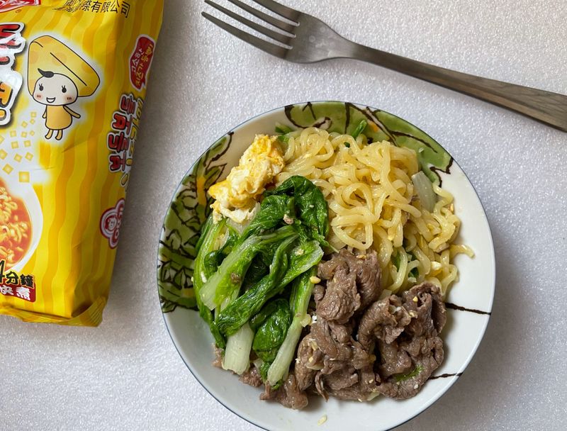 炒泡麵