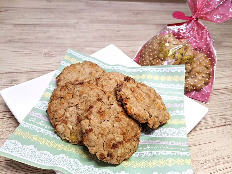 肉桂蘋果燕麥餅乾