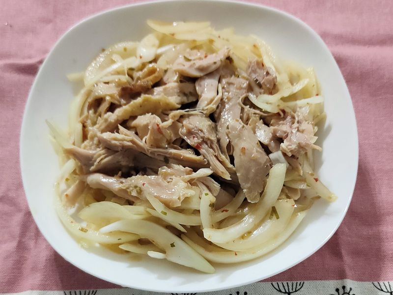 涼拌烤雞