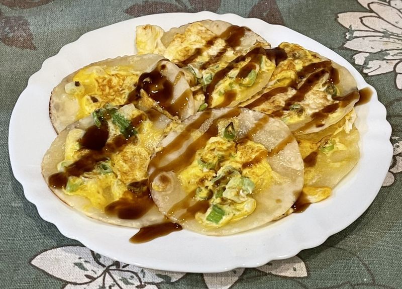 脆皮肉鬆蛋餅