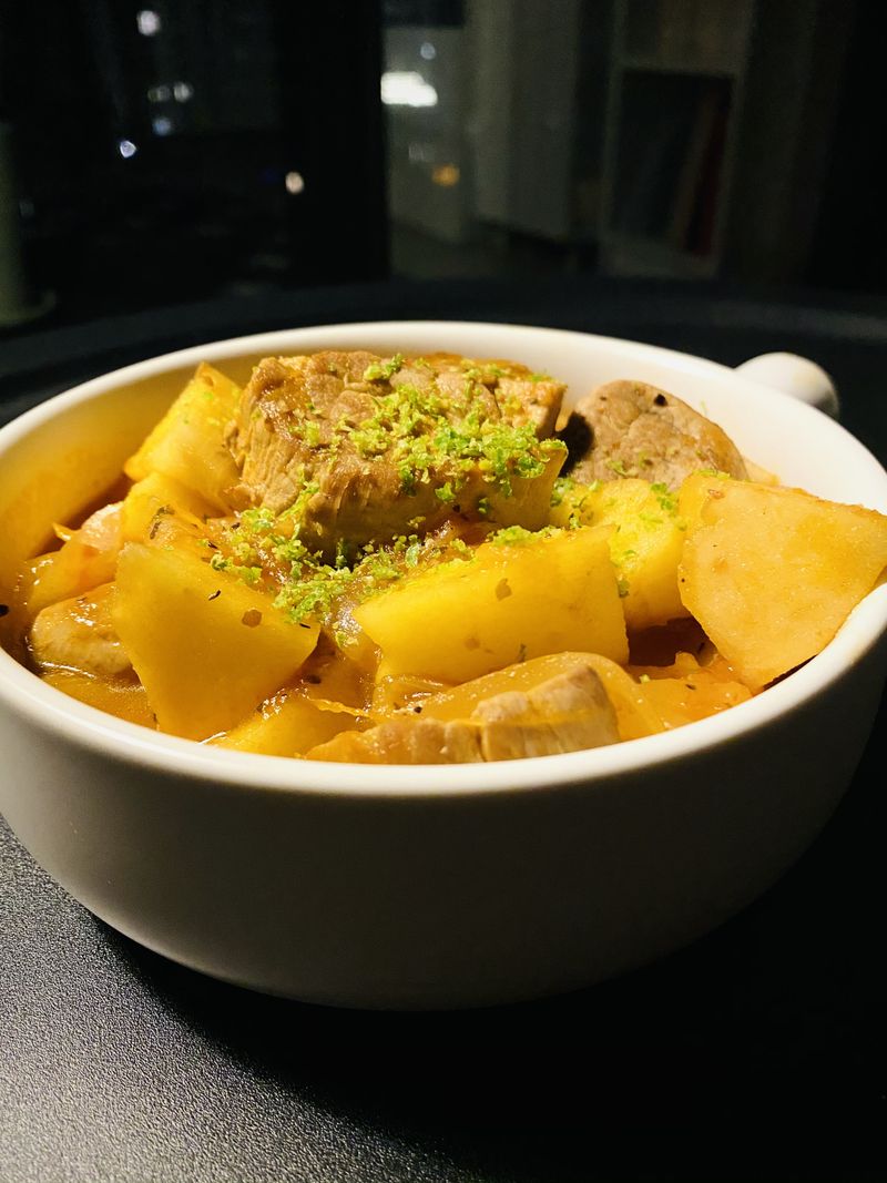 青檸蘋果燉蕃茄豬里肌