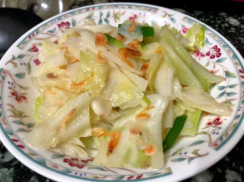 櫻花蝦高麗菜