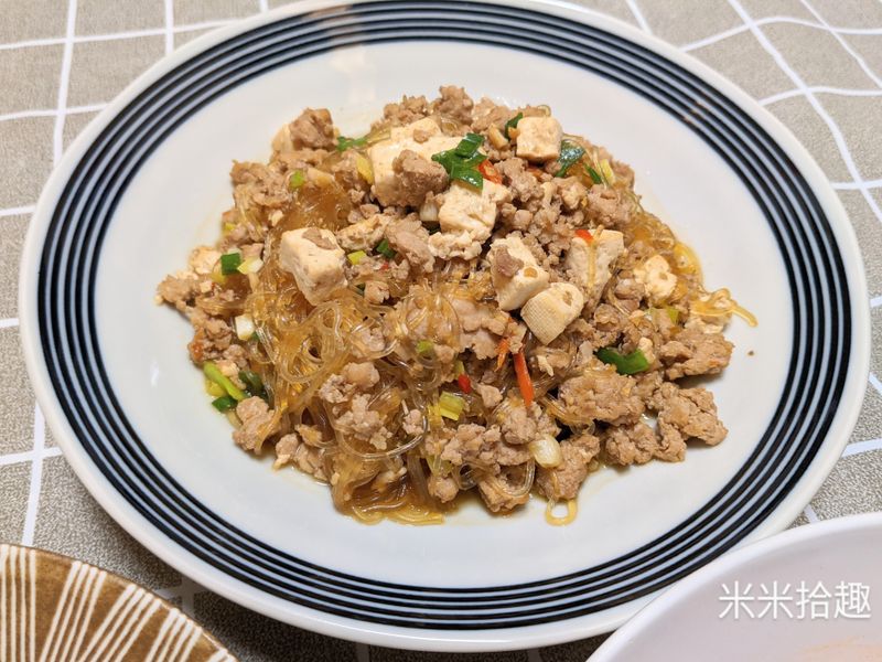 椒香粉絲豆腐