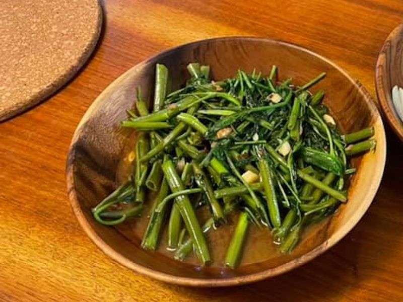 蝦醬空心菜