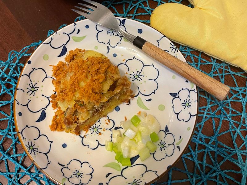 香蔥肉鬆蒸蛋糕