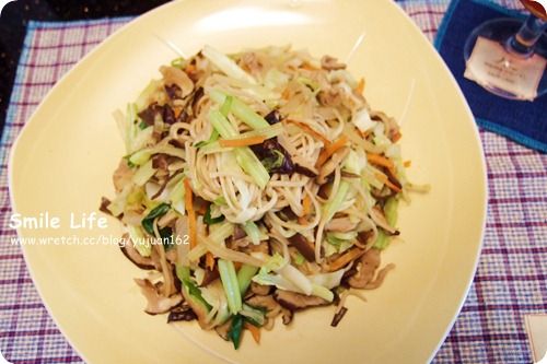 什錦炒燕麥麵