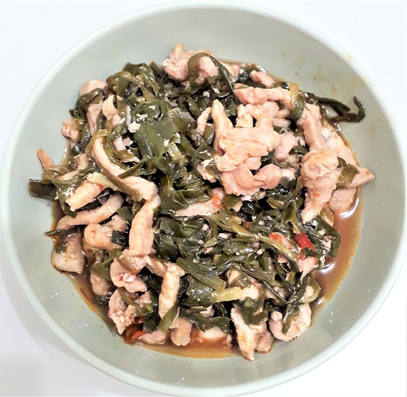 韭菜豆瓣肉絲