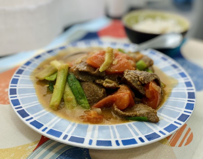 番茄炒牛肉