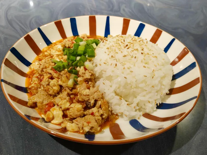 麻婆豆腐飯(雞胸肉版本)