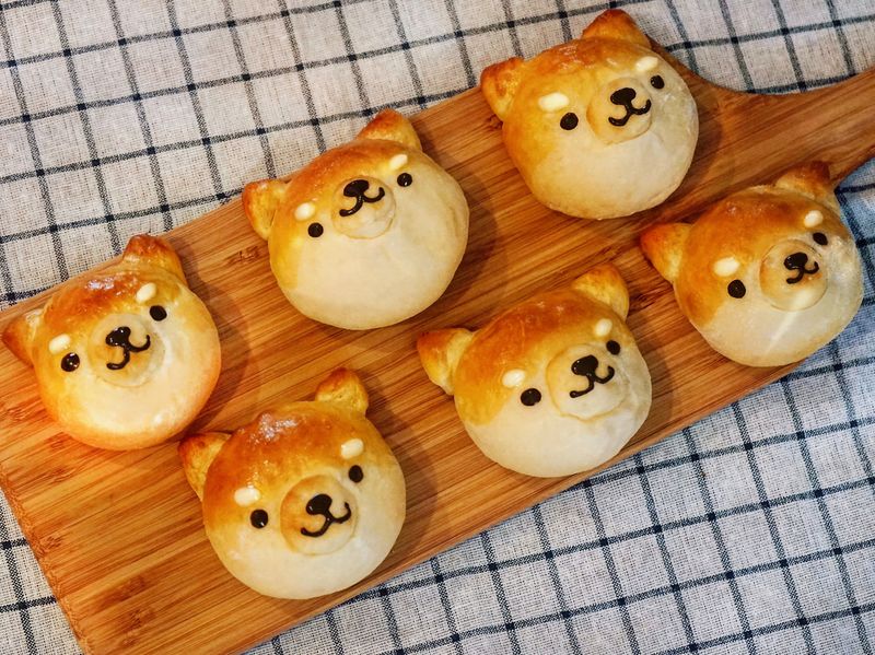 柴犬奶酥麵包