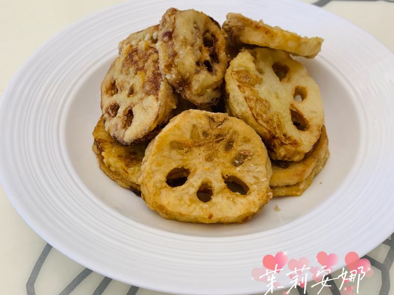 酥炸蓮藕肉餅