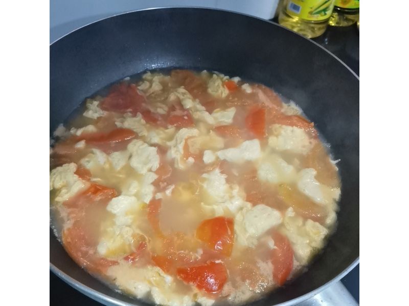 番 茄 蛋 花 汤🍅