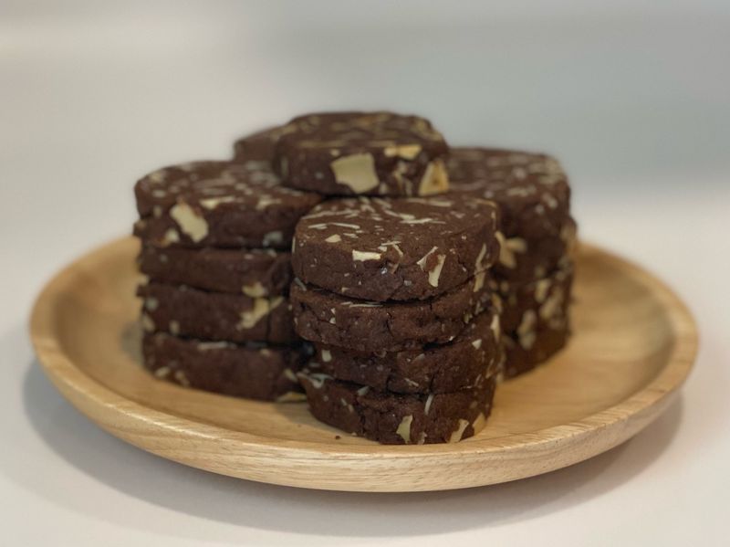 巧克力杏仁餅乾🍪