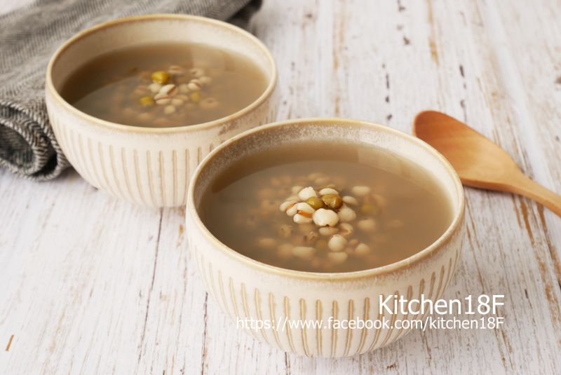 綠豆薏仁湯_電子鍋料理