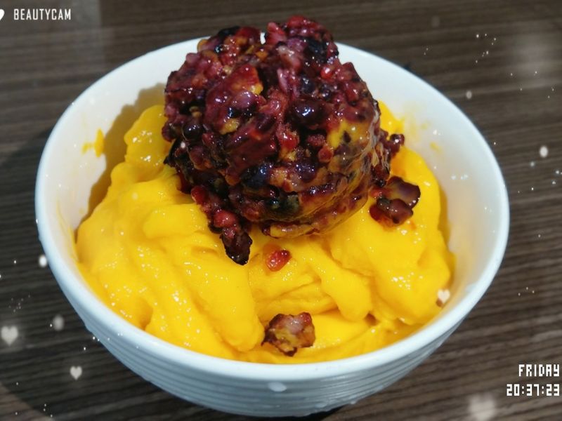 芒莓冰沙