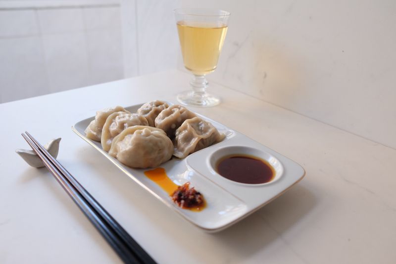 使用心得|LG變頻微波爐-蒸餃&炸餃子