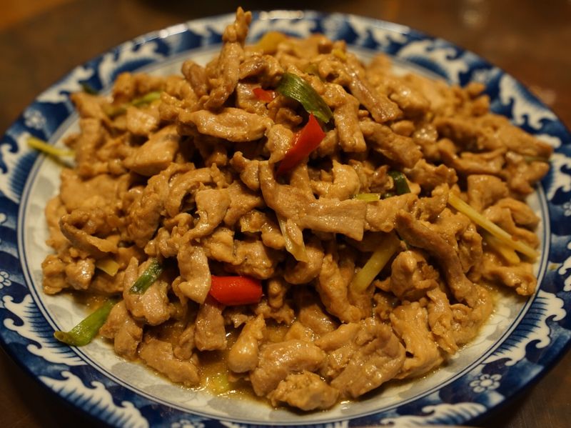 腐乳炒豬肉