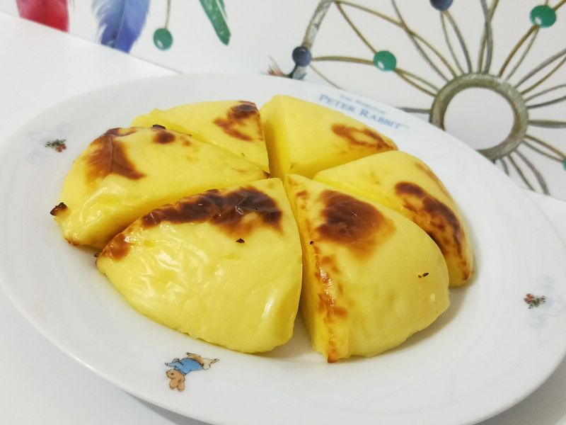 烤起司牛奶
