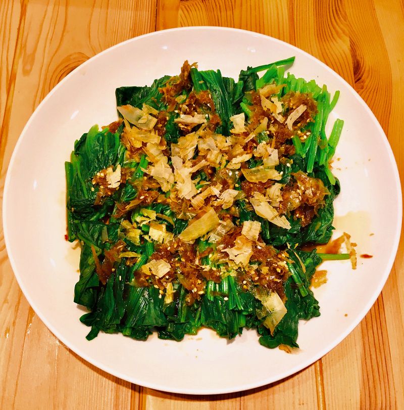 柴魚菠菜(2人份)