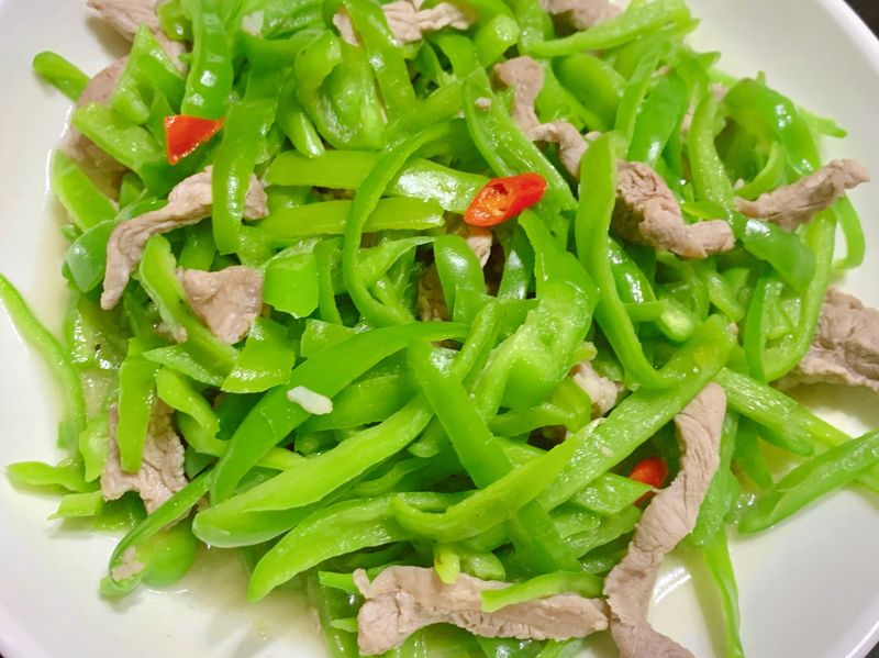 青椒炒肉絲
