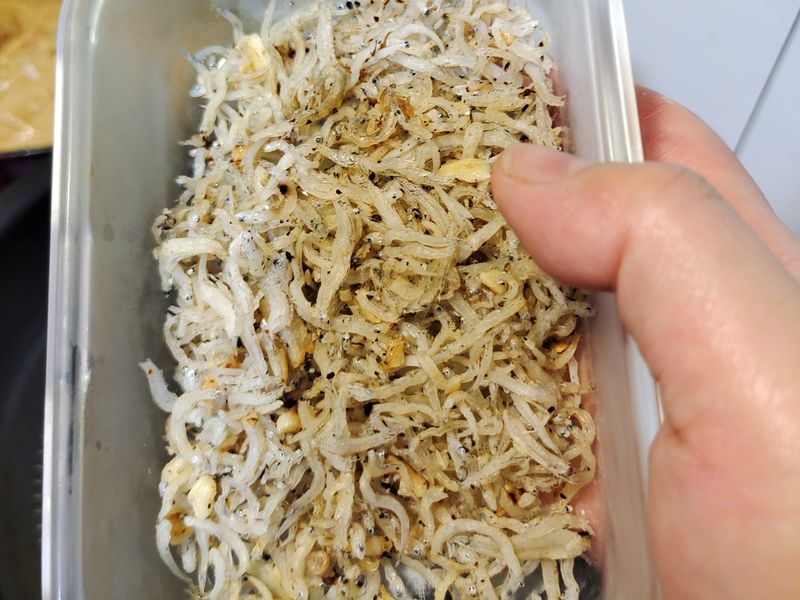 香蒜煎吻仔魚